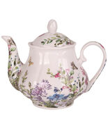 37 Oz Fragrant Garden Chintz Teapot - $12.26