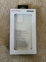 Verizon Apple iPhone 12 Pro Max Slim Sustainable Phone Case, Clear(SEALED) - £15.71 GBP