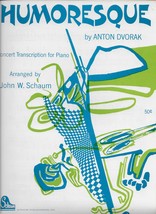 Humoresque Concert Transcription for Piano by Anton Dvorak Op. 101, No. ... - $15.99