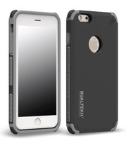 Original Puregear DualTek Extreme Impact Case, iPhone 6 Plus/6S Plus,Matte Black - £16.17 GBP