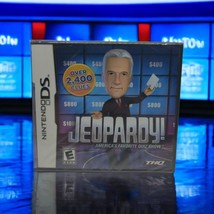 Nintendo DS Video Game - Jeopardy! Factory Sealed Game Show Alex Trebek Trivia - £8.98 GBP