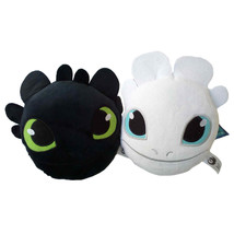 Toothless &amp; Light Fury Plush Hand Pocket 6&quot; Toy How to Train Your Dragon 3 - £13.49 GBP