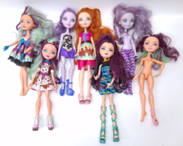 Ever After High Dolls Lot Of 7 Dolls Apple - £52.49 GBP