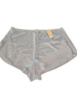 Warners Crystal Lace™ Womens Nylon Lace Trim Panties Sz 5 Sheer Light Bl... - $14.39