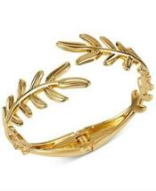 Charter Club Gold-Tone Leaf Cuff Bracelet - £14.34 GBP