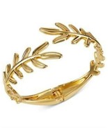 Charter Club Gold-Tone Leaf Cuff Bracelet - $17.99