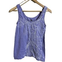 Soma Womens M Seam Free Stretch Tank Top Light Purple Cami Under Layer S... - £10.87 GBP