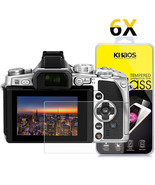 6-Pack For Olympus Om-D E-M1 Mark Ii Tempered Glass Screen Protector - $27.99