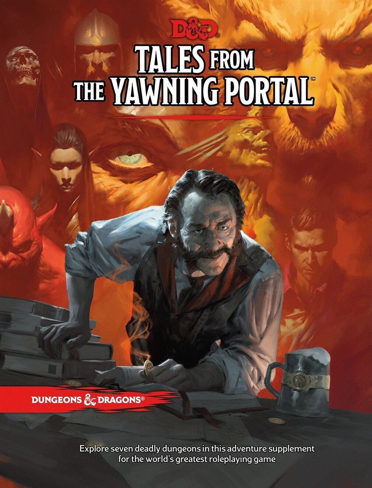 Primary image for Dungeons & Dragons RPG: Tales from the Yawning Portal Hard Cover