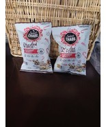 Set of 2 Sweet Chaos Drizzled Popcorn Peppermint Crunch - $17.45 CAD