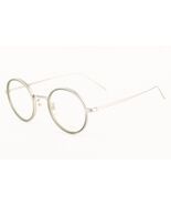 Oliver Peoples G. Ponti-2 1292T 5254 Brushed Chrome / Yellow Eyeglasses ... - $354.24