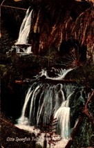PRE-1915 Made In Germany POSTCARD- Little Spearfish Falls, Black Hills, Sd BK56 - £4.16 GBP