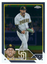 2023 Topps Chrome #121 Joe Musgrove San Diego Padres Print Mark on Back - £1.14 GBP