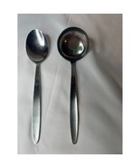 Ameta Tulip Time Stainless Spoon Gravy Ladle Replacement Silverware Flat... - $4.00