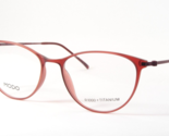 MODO 7035 Matt Wein Einzigartige R1000+TITANIUM Brille Rahmen 51-16-140mm - $174.03