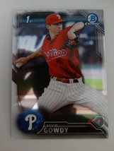 2016 Bowman Draft Chrome #BDC-5 Kevin Gowdy Phillies Baseball RC Refractor Card - $2.00