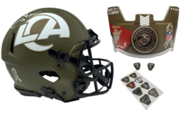 Cooper Kupp Autographed Rams STS - Marines Ed. - Authentic Speed Helmet Fanatics - £704.57 GBP