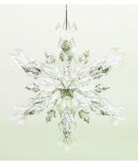 Snow Flake Original With Glitter 4X1.4 Inches - $19.56