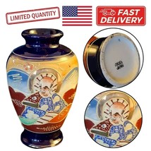 Elegant Japanese Handmade Old Vase Decorative Ceramic Jar Vase, Made in ... - $457.57 MXN