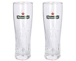 Heineken Signature Beer Glasses - XL 16 Ounces - Set of 2 - NEW - £22.25 GBP