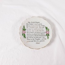 Lords Prayer Enesco Small Plate Vintage - £16.61 GBP