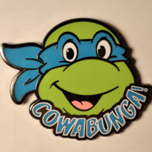 Teenage Mutant Ninja Turtles TMNT Leonardo Cowabunga Enamel Pin Official Badge - £13.42 GBP