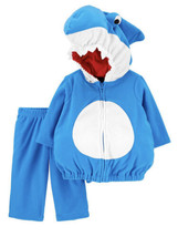 NEW Carter&#39;s Little Shark 2 piece Halloween Costume Unisex Baby Sz 12 mo... - $27.71