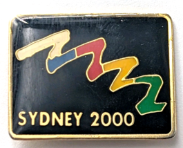 Sydney 2000 Olympics Games Pin Multicolor Zigzag Logo Australia Sports S... - $12.99