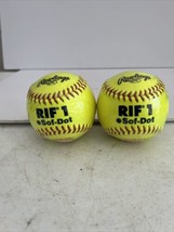 Fastpitch softballs Worth/Rawlings 11” RIF 1 SOF-DOT  - Brand New in wrapper - $17.82