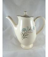 Taylor Smith Taylor Bachelor Button Teapot with lid 9.5&quot; Tall Excellent - $71.07 CAD