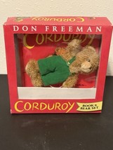 Corduroy Hc Book And Plush Bear Set Don Freeman New In Box 2008 - $12.50