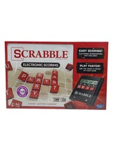 NEW Scrabble Crossword Game w/ Electronic Scoring by Hasbro Gaming - $14.03