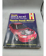 Honda Civic &amp; del Sol 1992-1995 Car Repair Manual Book Haynes 42024 All ... - $20.91 CAD