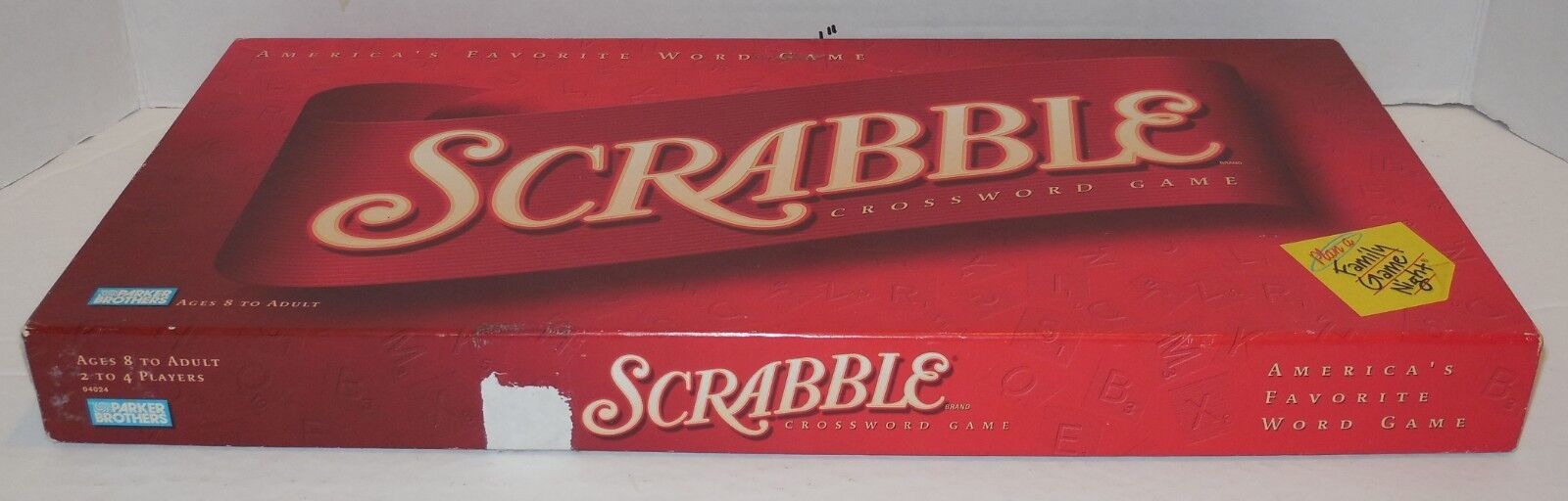 2001 Hasbro Parker brothers Scrabble 100% Complete Board Game - $10.08
