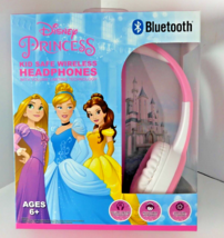 Disney Princess Kid Safe Headphones Wireless Bluetooth - Pink/White - FAST SHIP! - £19.84 GBP