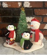 2006 Hallmark Jingle Pals Very Merry Trio Snowman Penguins Sing Dancing ... - £27.16 GBP