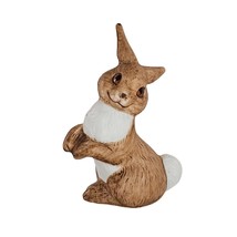 Freeman McFarlin George Good Bunny Rabbit Miniature Figurine On Hind Legs - £27.96 GBP