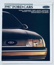 1987 Ford Taurus, Thunderbird Cars Dealer Showroom Sales Brochure Guide Catalog - £7.43 GBP