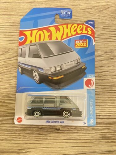 2022 Hot Wheels 1986 Toyota Van JDM HW J-Imports Grey Casting Toy Car Vehicle - $5.54