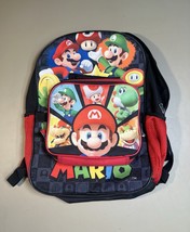 Super Mario Brothers Backpack With Lunch Bag And Lanyard - Please See Pi... - $13.65