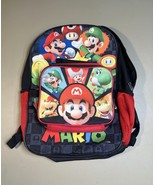 Super Mario Brothers Backpack With Lunch Bag And Lanyard - Please See Pi... - $251.38 MXN