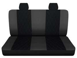 Fits 1992-1996 Ford F150 truck front bench seat covers with diamond stit... - $99.99