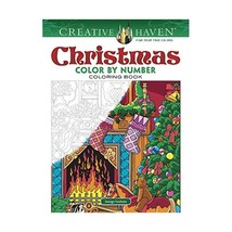 Creative Haven Christmas Color by Number Toufexis, George - $12.00