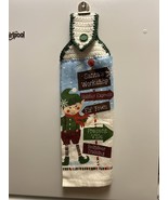 Santa&#39;s Workshop Hanging Towel - $65.38 MXN