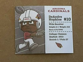 NFL Teenymates Series 9 Pocket Profile Cardinals DeAndre Hopkins *Loose/NEW* gg1 - £4.32 GBP