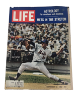Life Magazine Jerry Koosman New York Mets Baseball September 26 1969 Vintage - $11.40