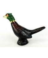 Avon Leather After Shave, Vintage Pheasant Glass Decanter, 5oz Bottle, 1... - €12,46 EUR