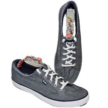 Keds Chambray Sneakers Womens Size 9 Blue Center II Lace Up Canvas Shoes... - $23.98