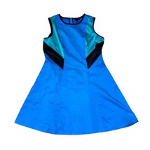 Prabal Gurung For Target Color Block Sleeveless Dress In Dresden Blue Si... - $27.41