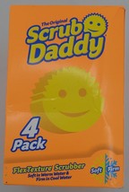 Scrub Daddy Sponge Original Scratch Free Scrubber for Dishes and Home 4 ... - £16.58 GBP
